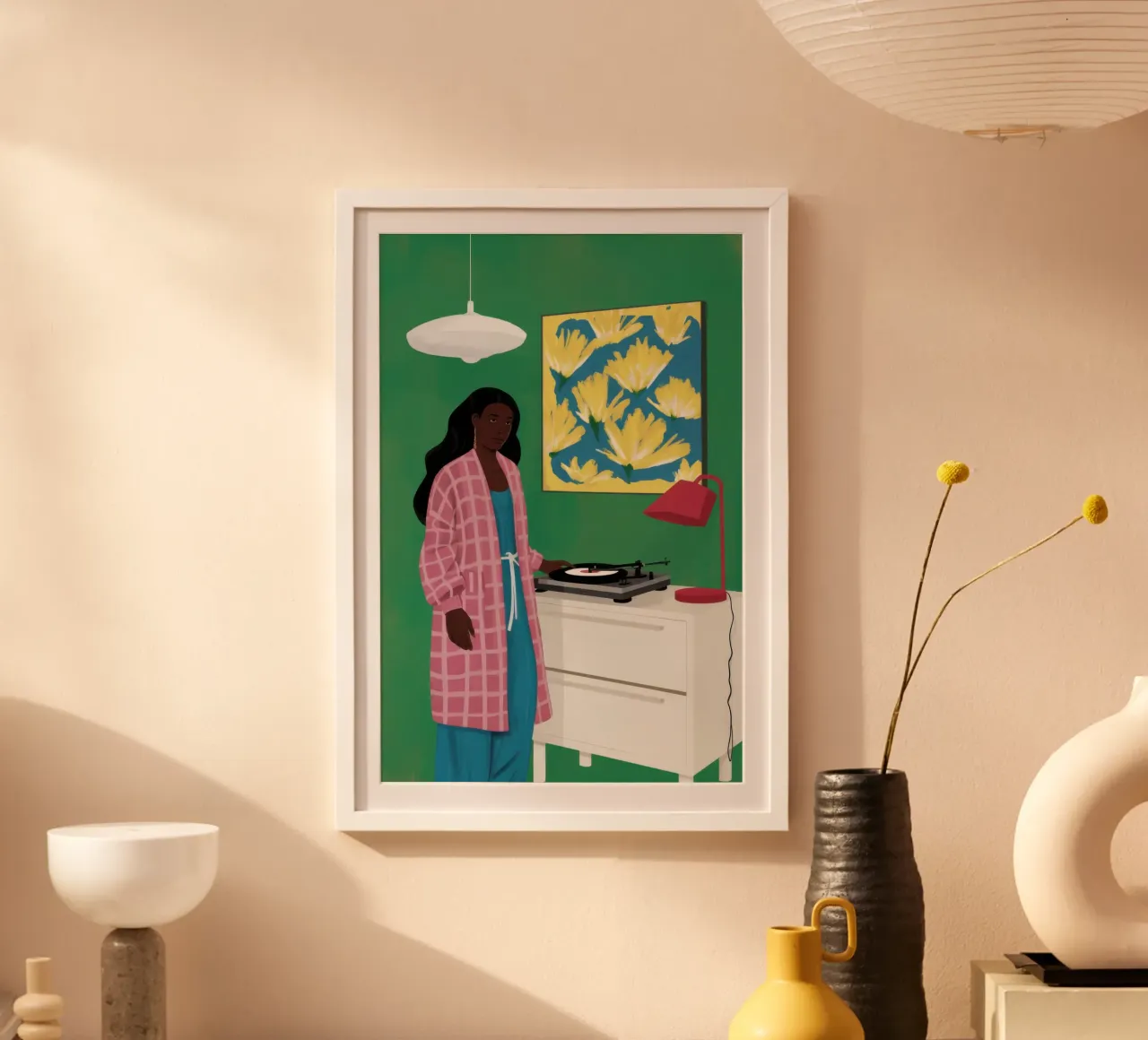 Cucina a quadri Stillness poster da Marigold Tiga