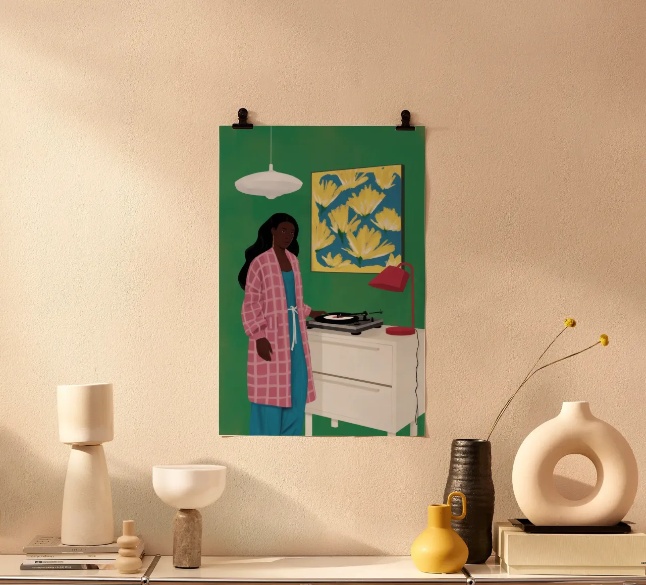 Cucina a quadri Stillness poster da Marigold Tiga