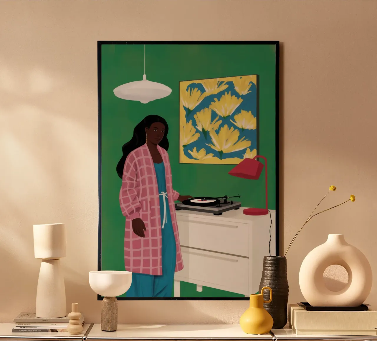 Cucina a quadri Stillness poster da Marigold Tiga