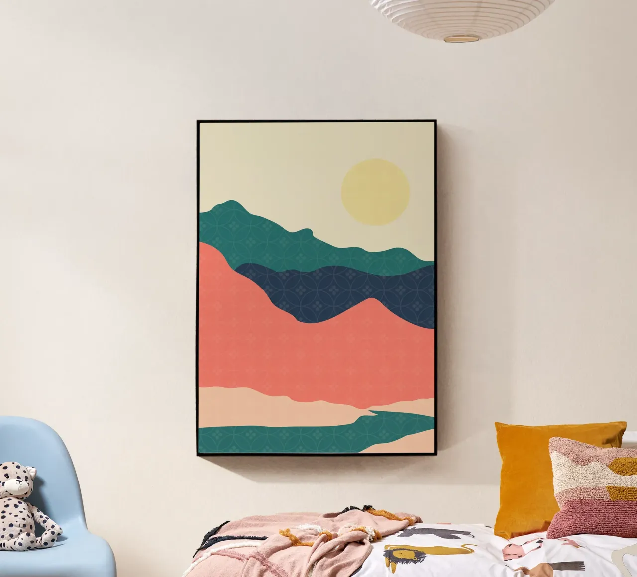 Valle Rosa plexiglass da MountainMinimalist