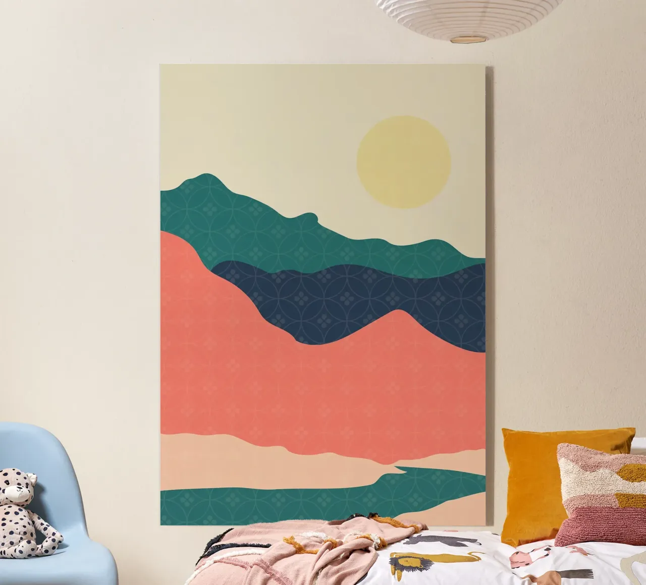 Valle Rosa plexiglass da MountainMinimalist