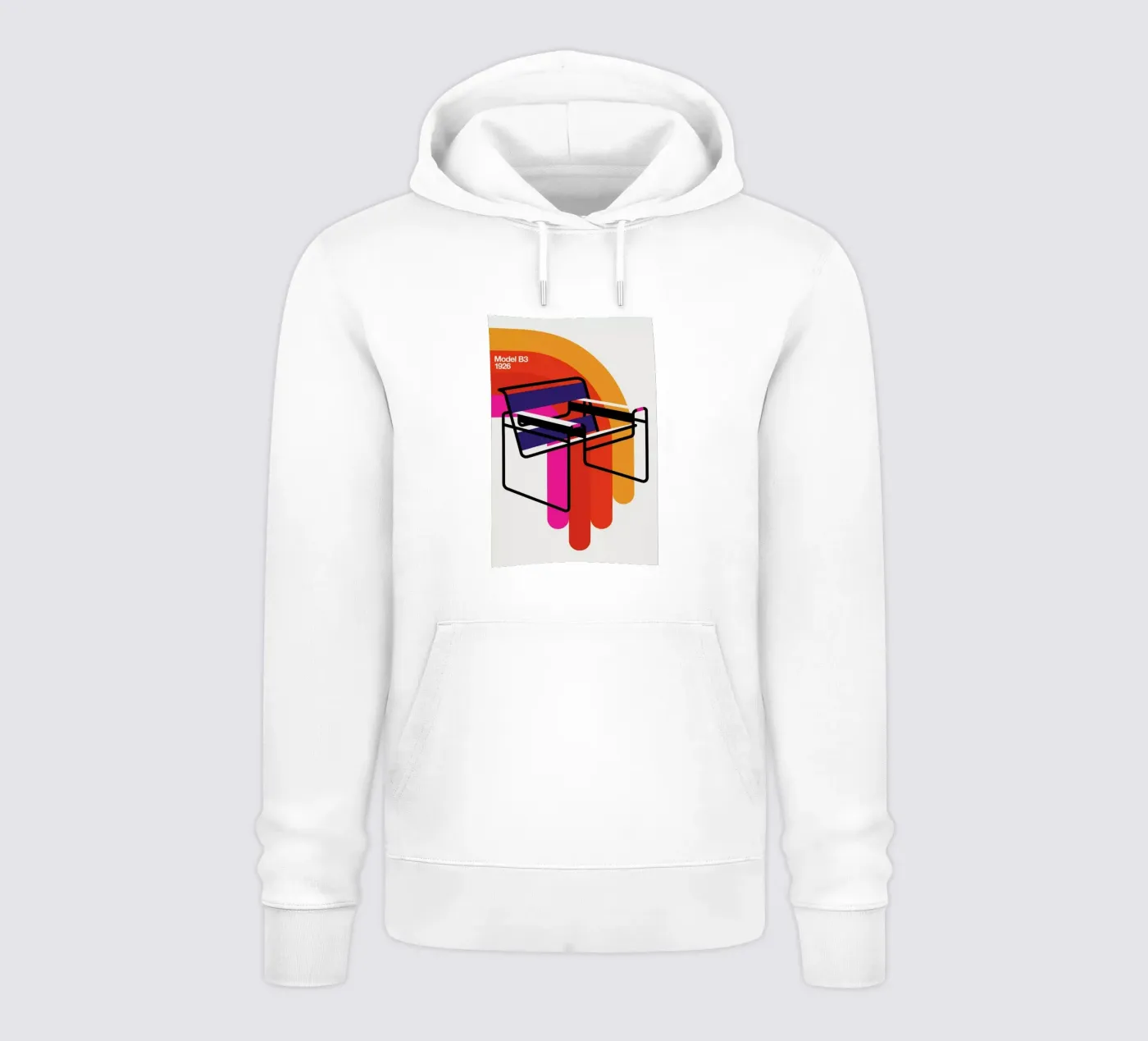 Model B3 hoodie by Bo Lundberg