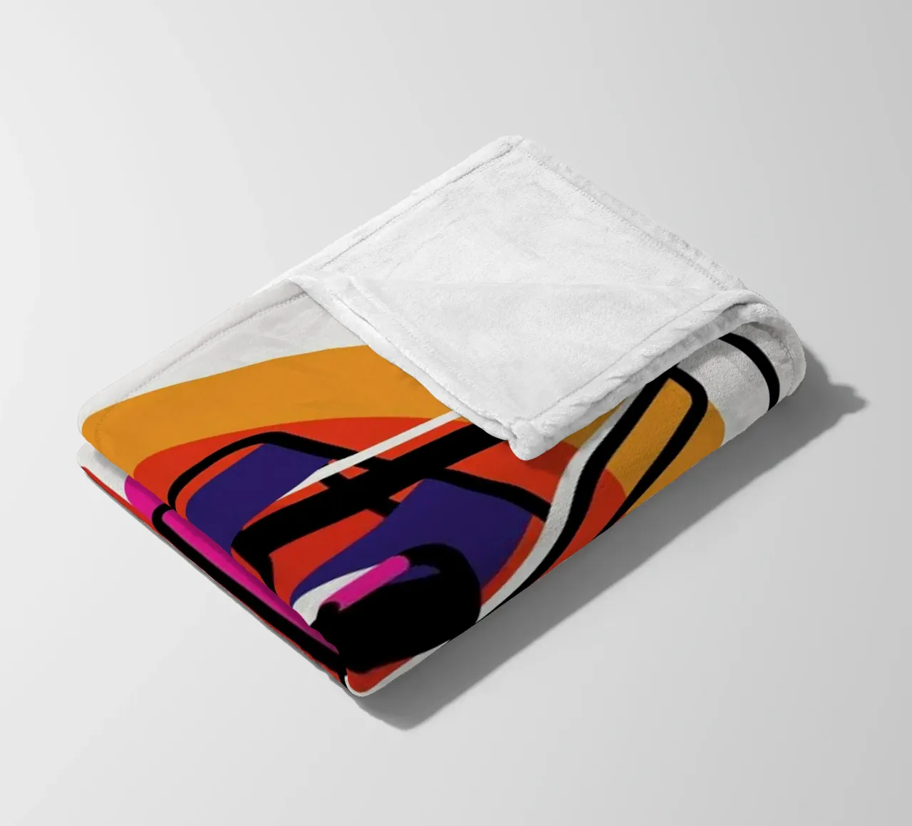 Model B3 fleece blanket by Bo Lundberg