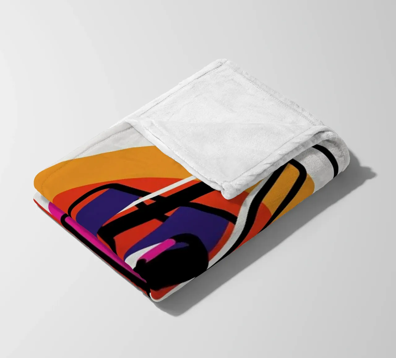 Model B3 fleece blanket by Bo Lundberg