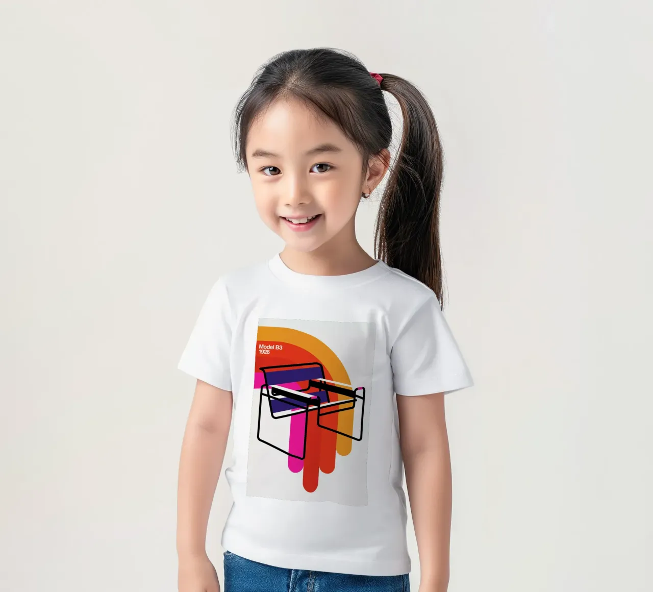 Model B3 t-shirt bambini da Bo Lundberg