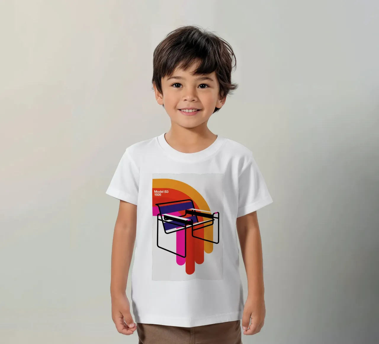 Model B3 t-shirt bambini da Bo Lundberg