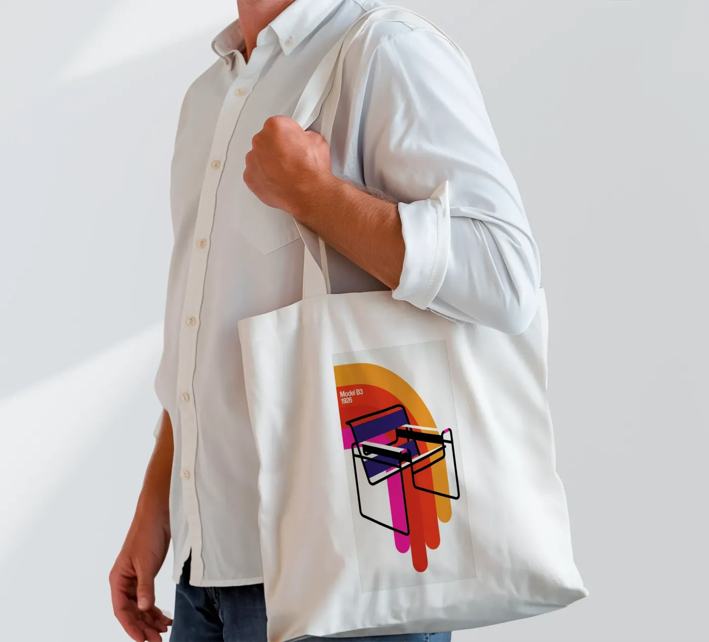 Model B3 tote bag by Bo Lundberg
