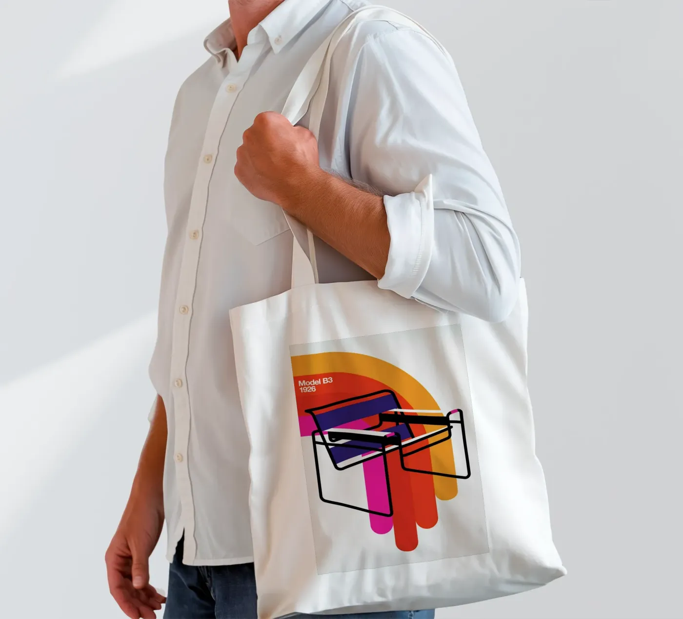 Model B3 tote bag by Bo Lundberg