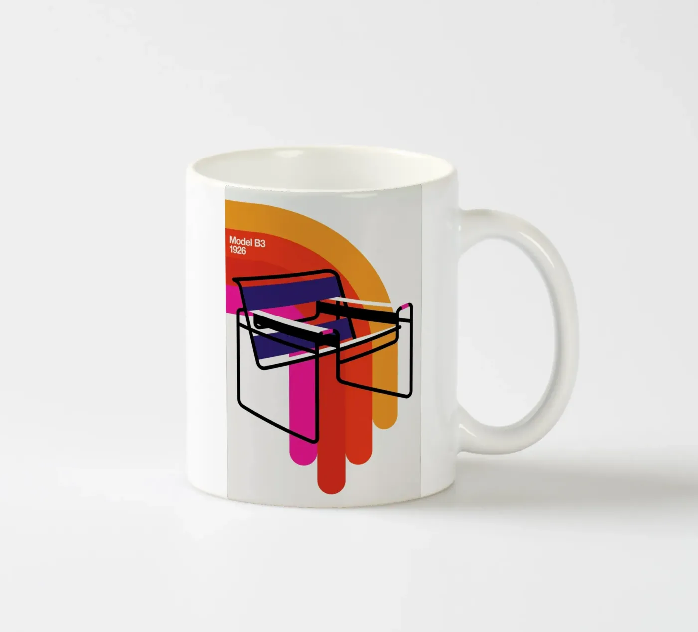 Model B3 ceramic mug by Bo Lundberg