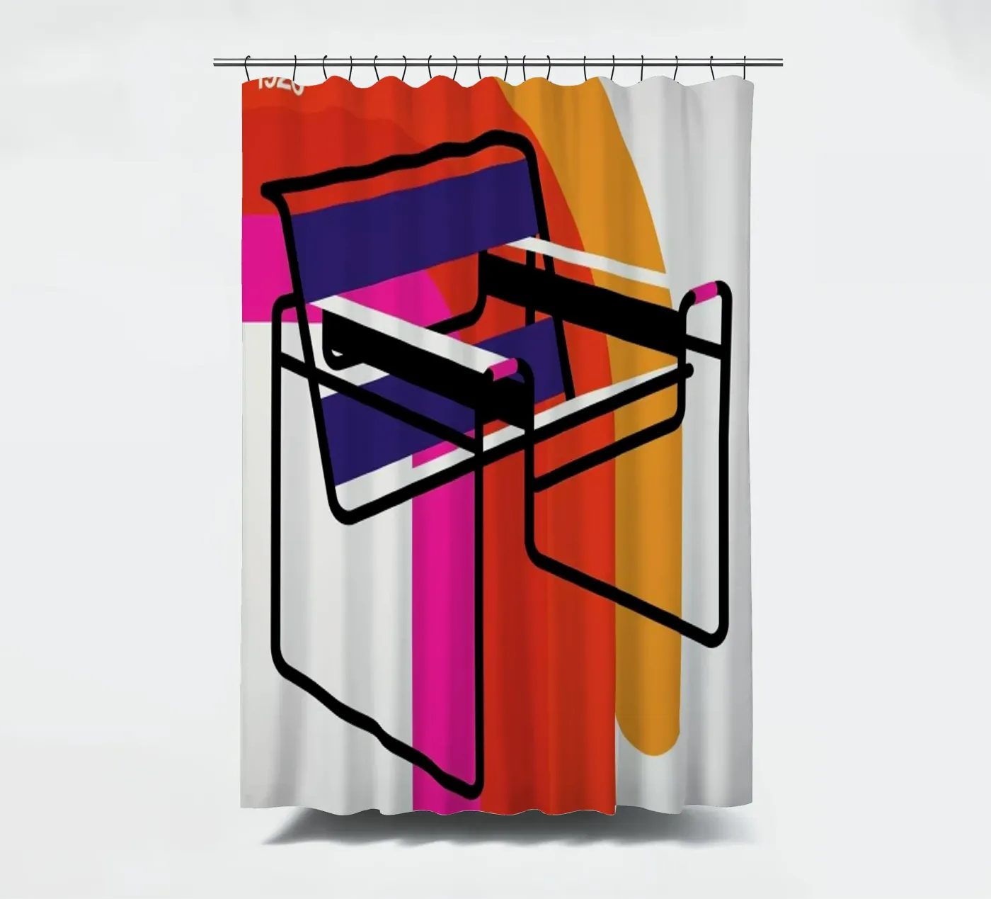 Model B3 Duschvorhang von Bo Lundberg