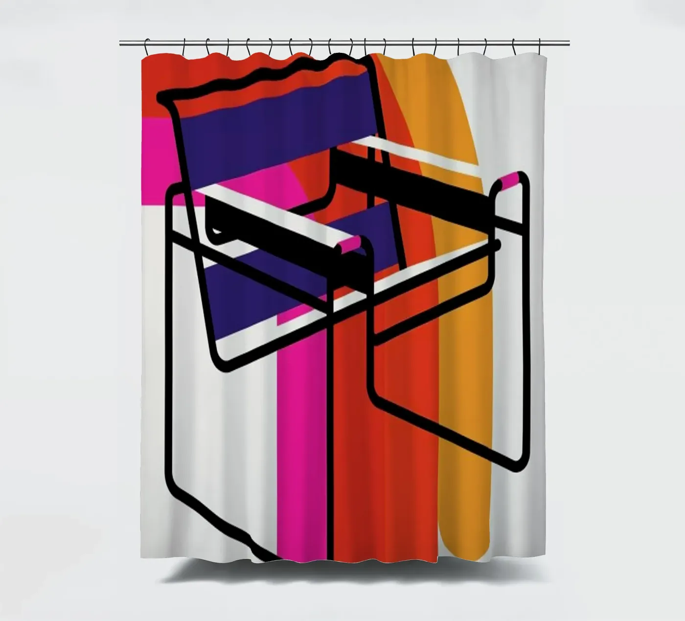 Model B3 Duschvorhang von Bo Lundberg