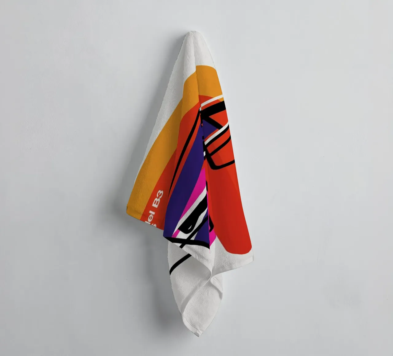 Model B3 badhanddoek van Bo Lundberg