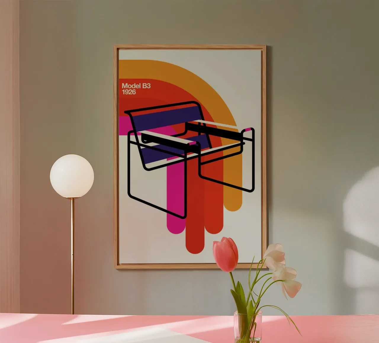 Model B3 forex-plaat van Bo Lundberg