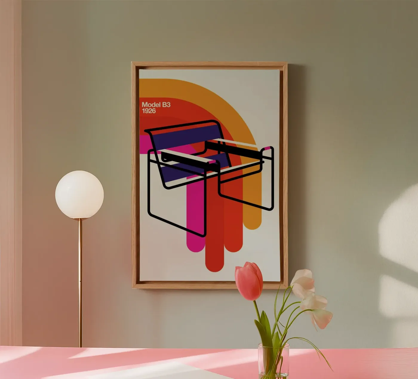 Model B3 canvas van Bo Lundberg