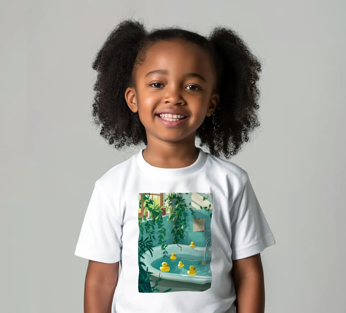 Badeend kinder t-shirt van Pale Aura