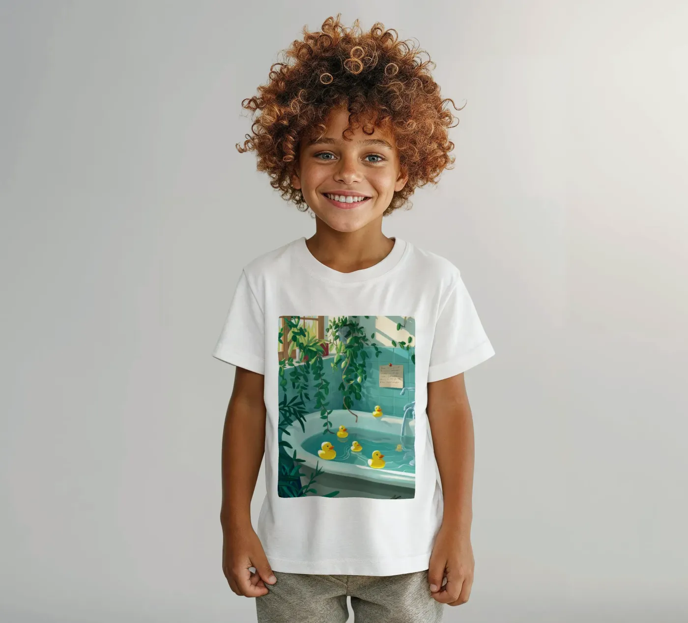 Badeend kinder t-shirt van Pale Aura