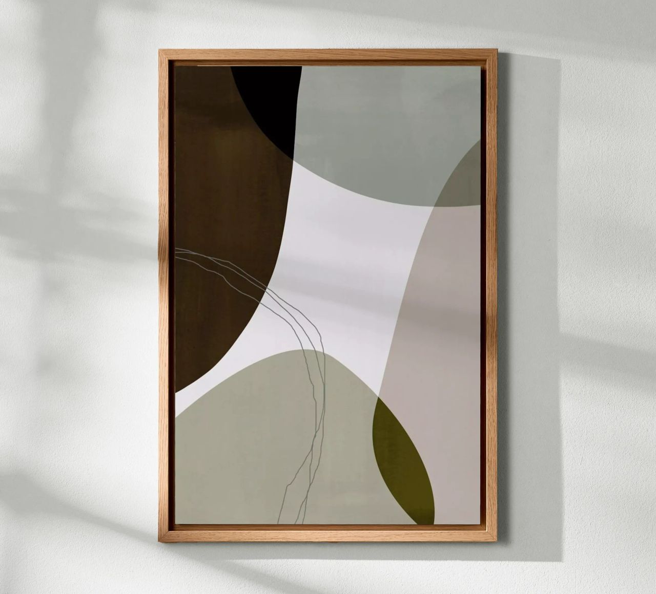 Graphic 298 Leinwand von Mareike Böhmer