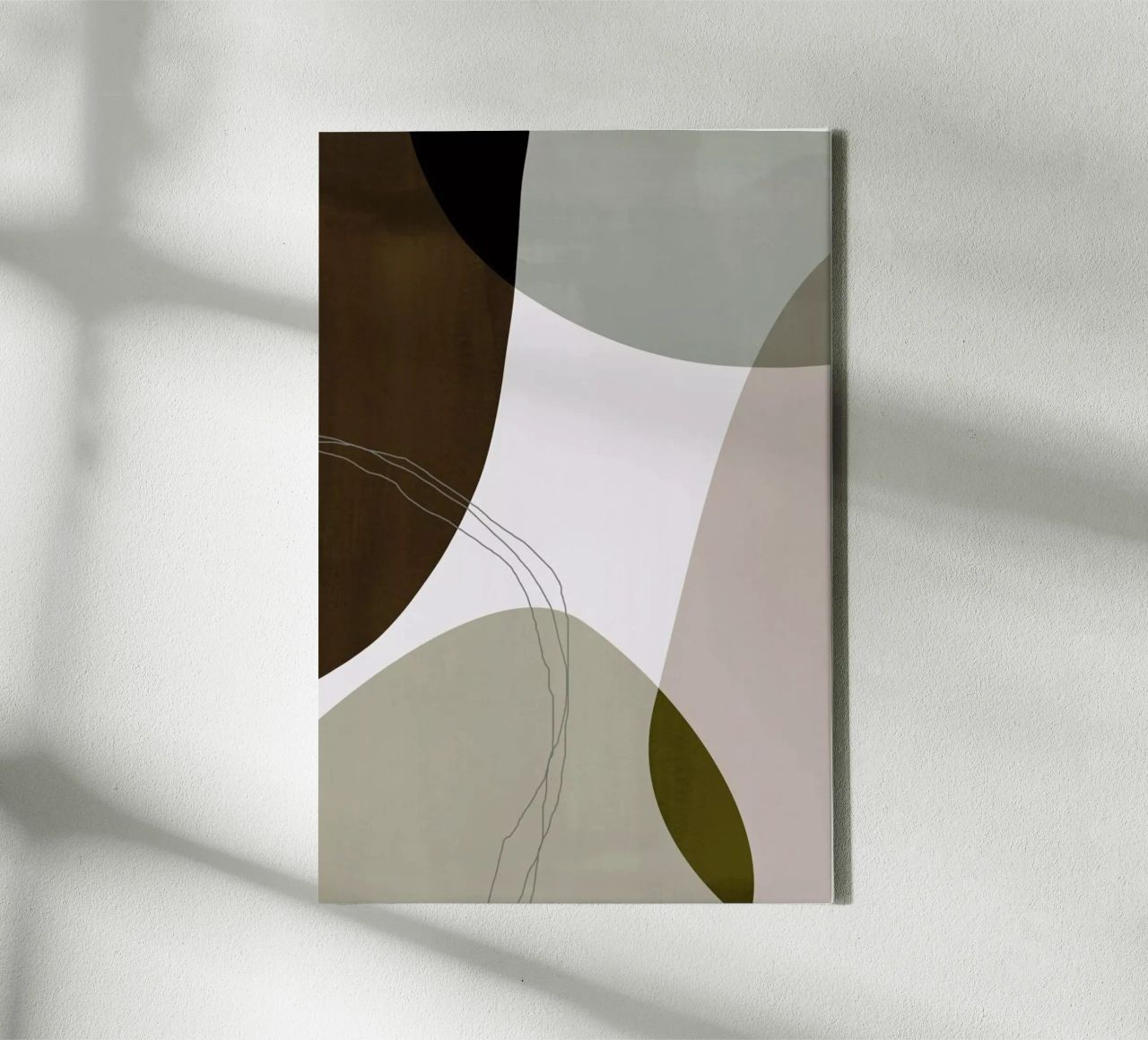 Graphic 298 Leinwand von Mareike Böhmer