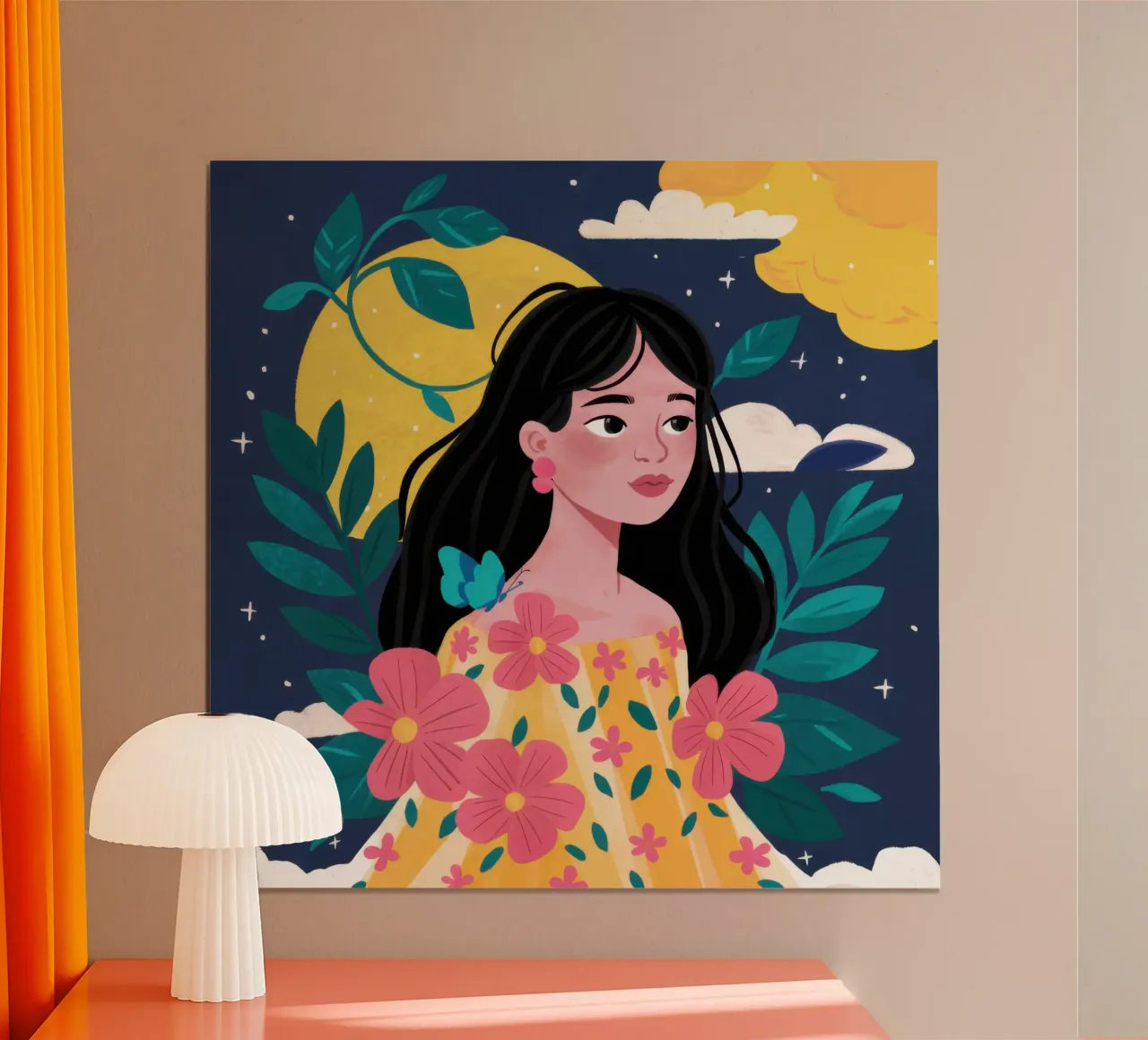 Celestial Bouquet hahnemühle by Marigold Tiga
