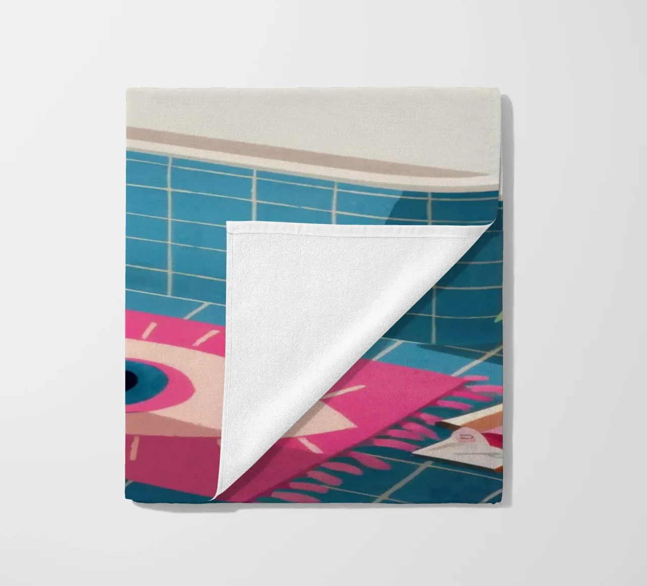 Oogkleed Badkamer strandhanddoek van Pale Aura