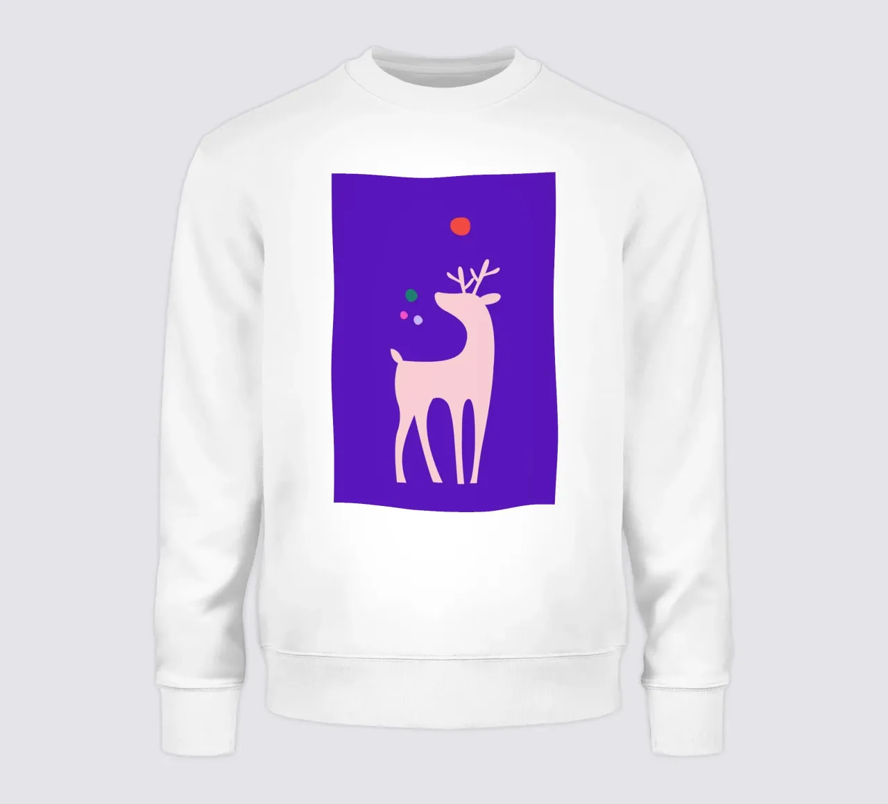 Rudolph Searching His Nose sweatshirt van Kubistika
