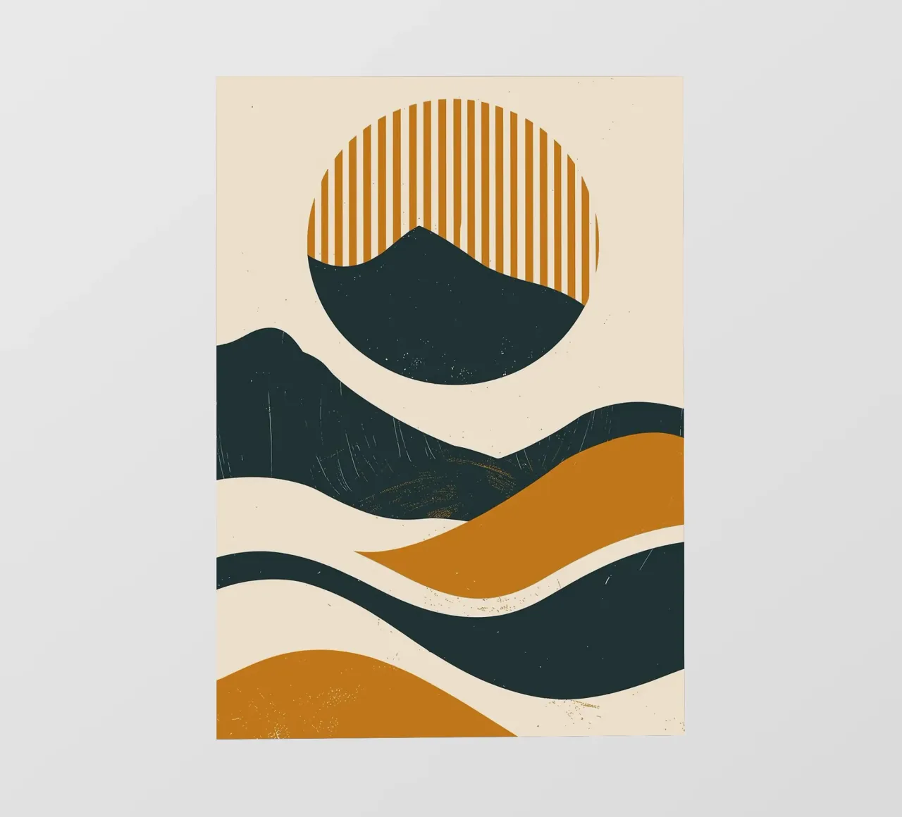 Paesaggio onirico del deserto telo in pvc da MountainMinimalist