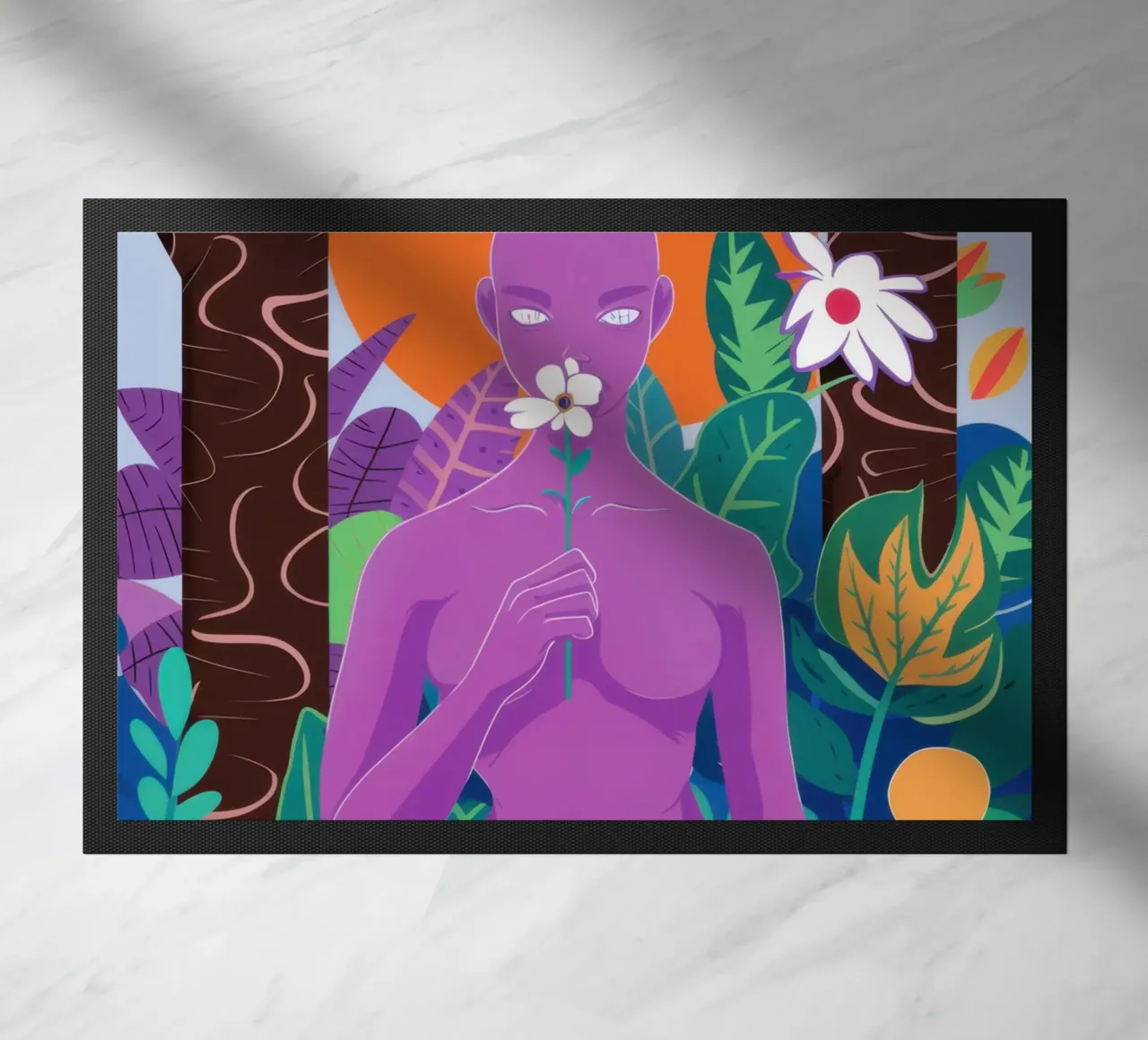 Dea Flora Viola zerbino da Pale Aura