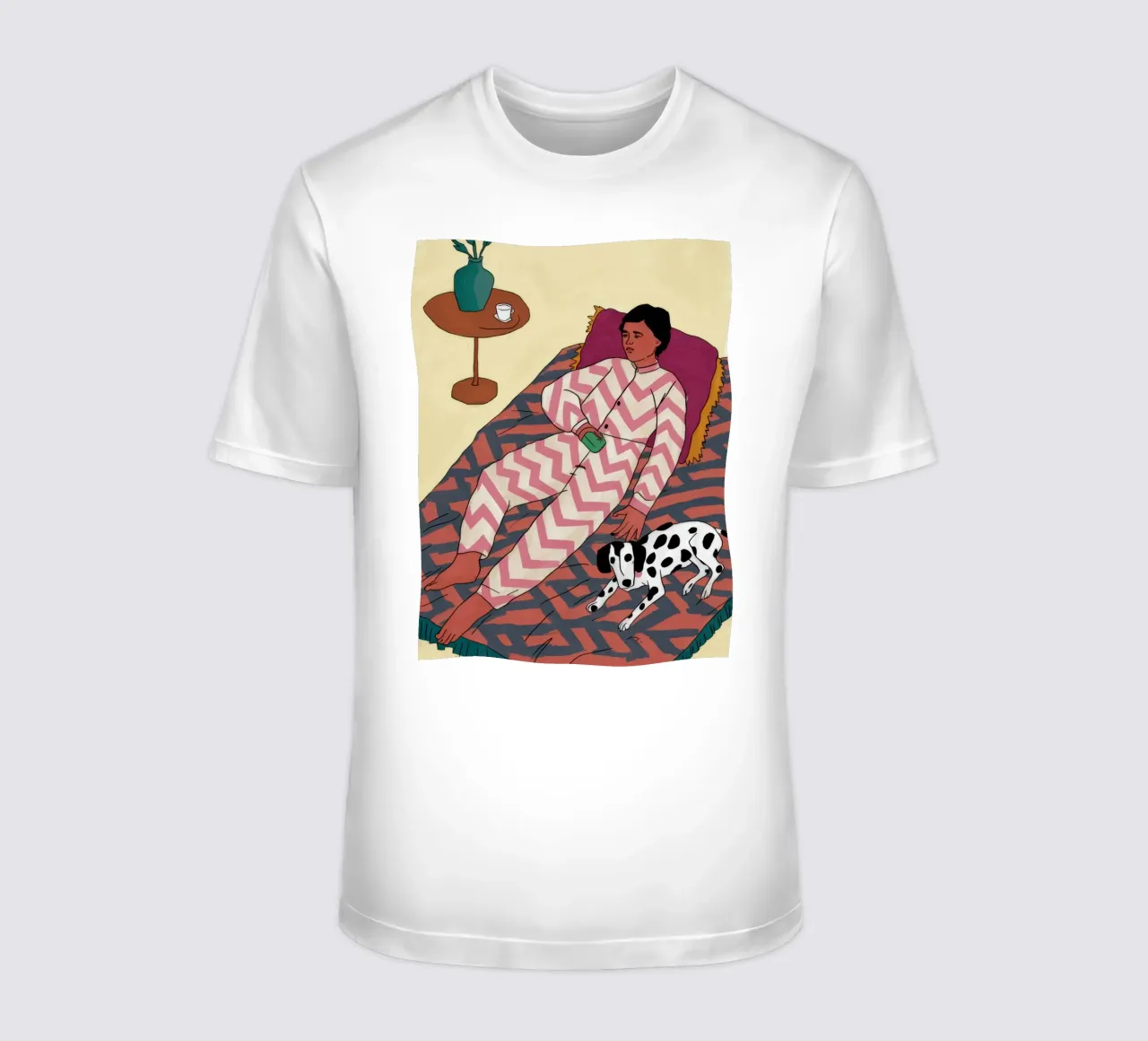 Dalmata Daybed Dream t-shirt da Pale Aura