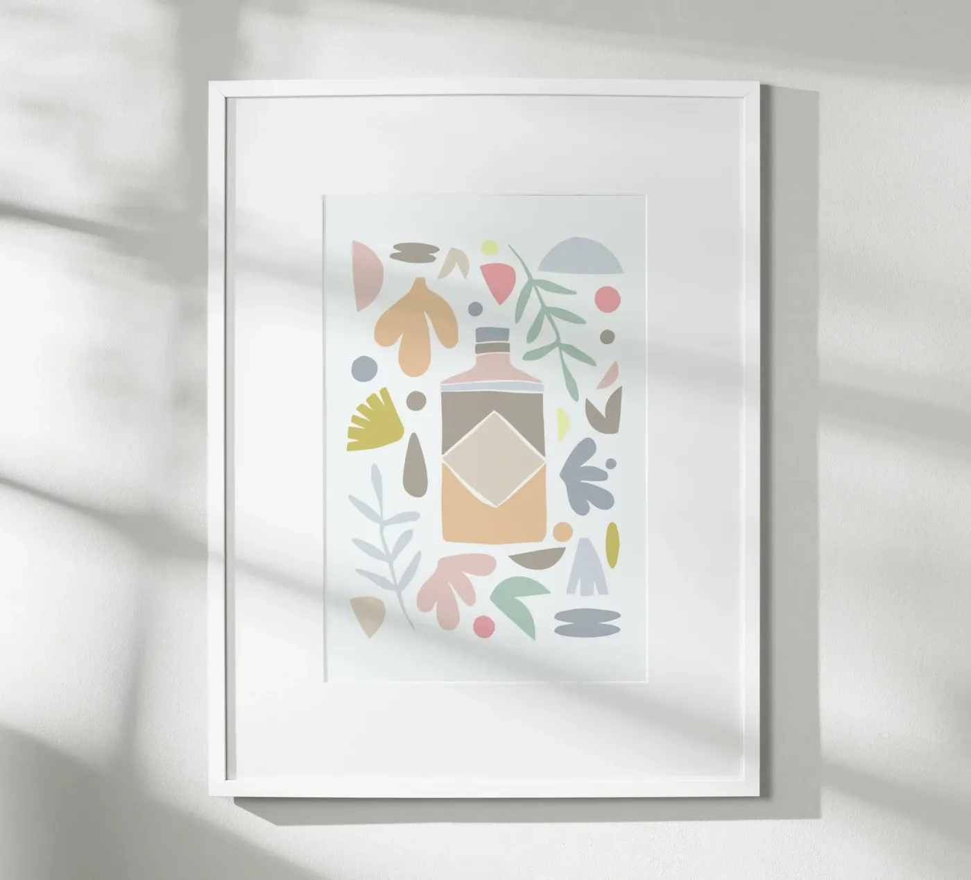 Spring Gin Poster von KRUTH DESIGN