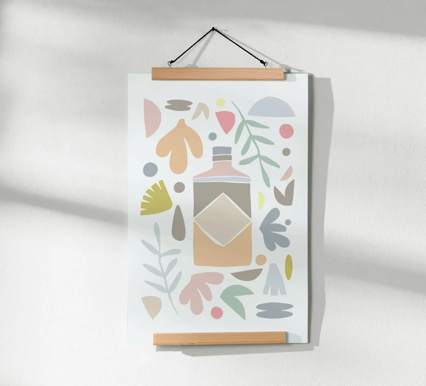 Spring Gin Poster von KRUTH DESIGN