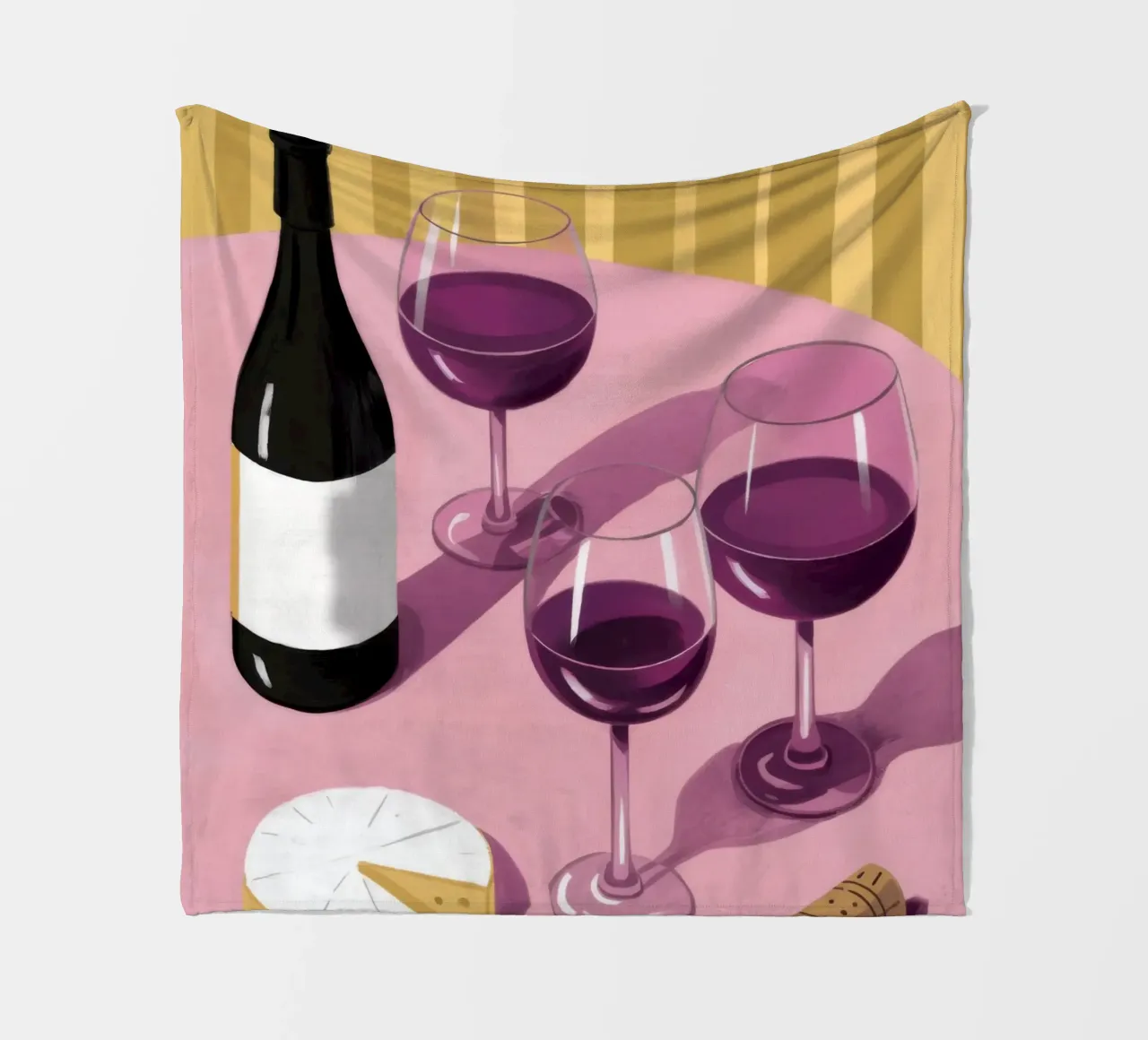 Ombra di vino e formaggio coperta in pile da Pale Aura