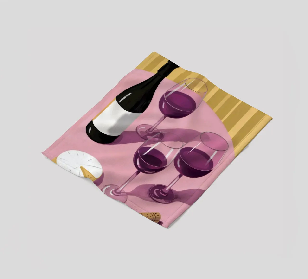 Ombra di vino e formaggio coperta in pile da Pale Aura