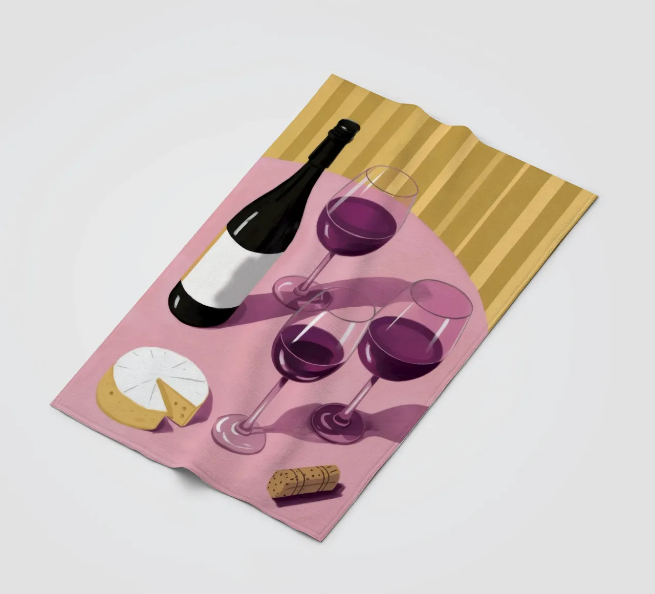 Ombra di vino e formaggio coperta in pile da Pale Aura
