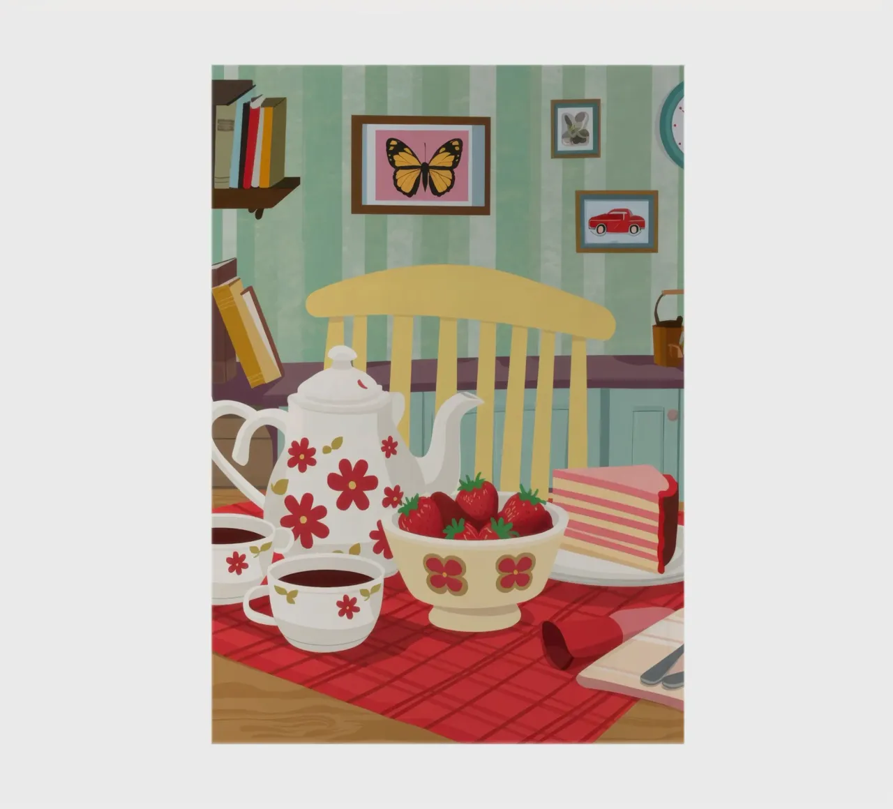 Teapot Stillness notebook by Sentinel Glow