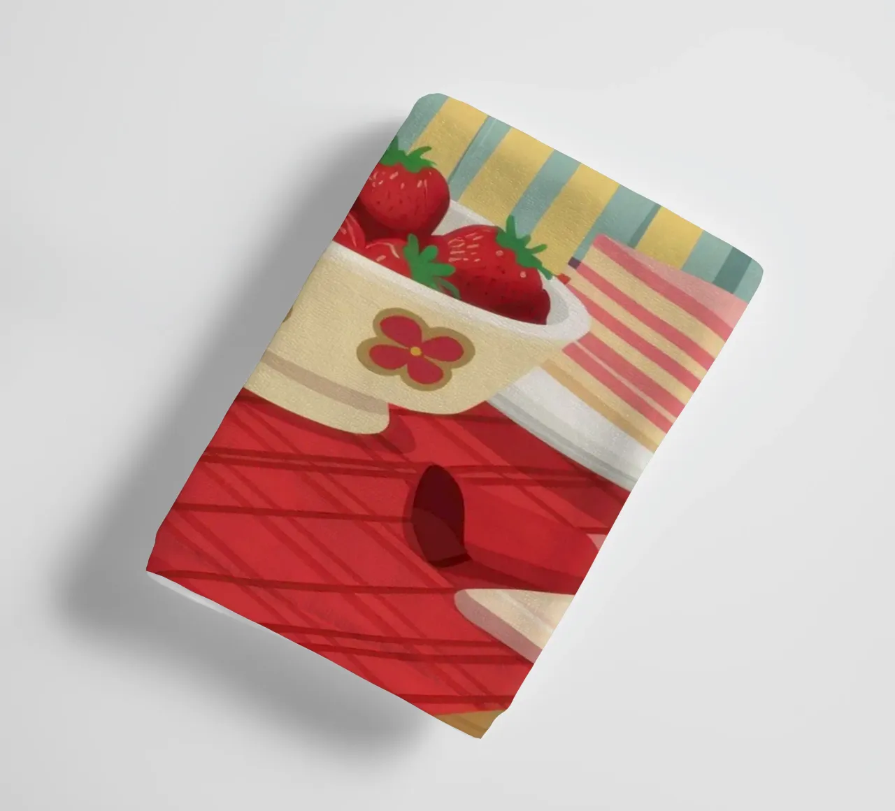 Teapot Stillness towel by Sentinel Glow