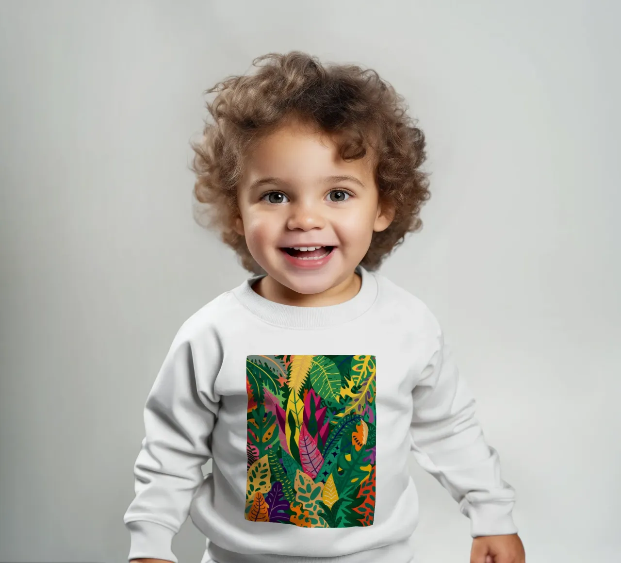 Arazzo Jungle Lush felpa neonato da Arcane Lines