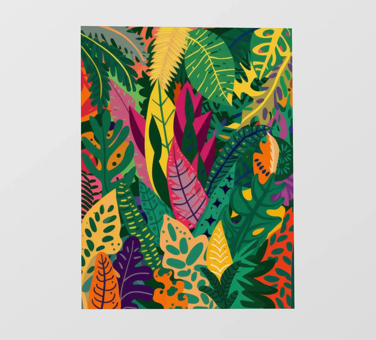 Arazzo Jungle Lush telo in pvc da Arcane Lines