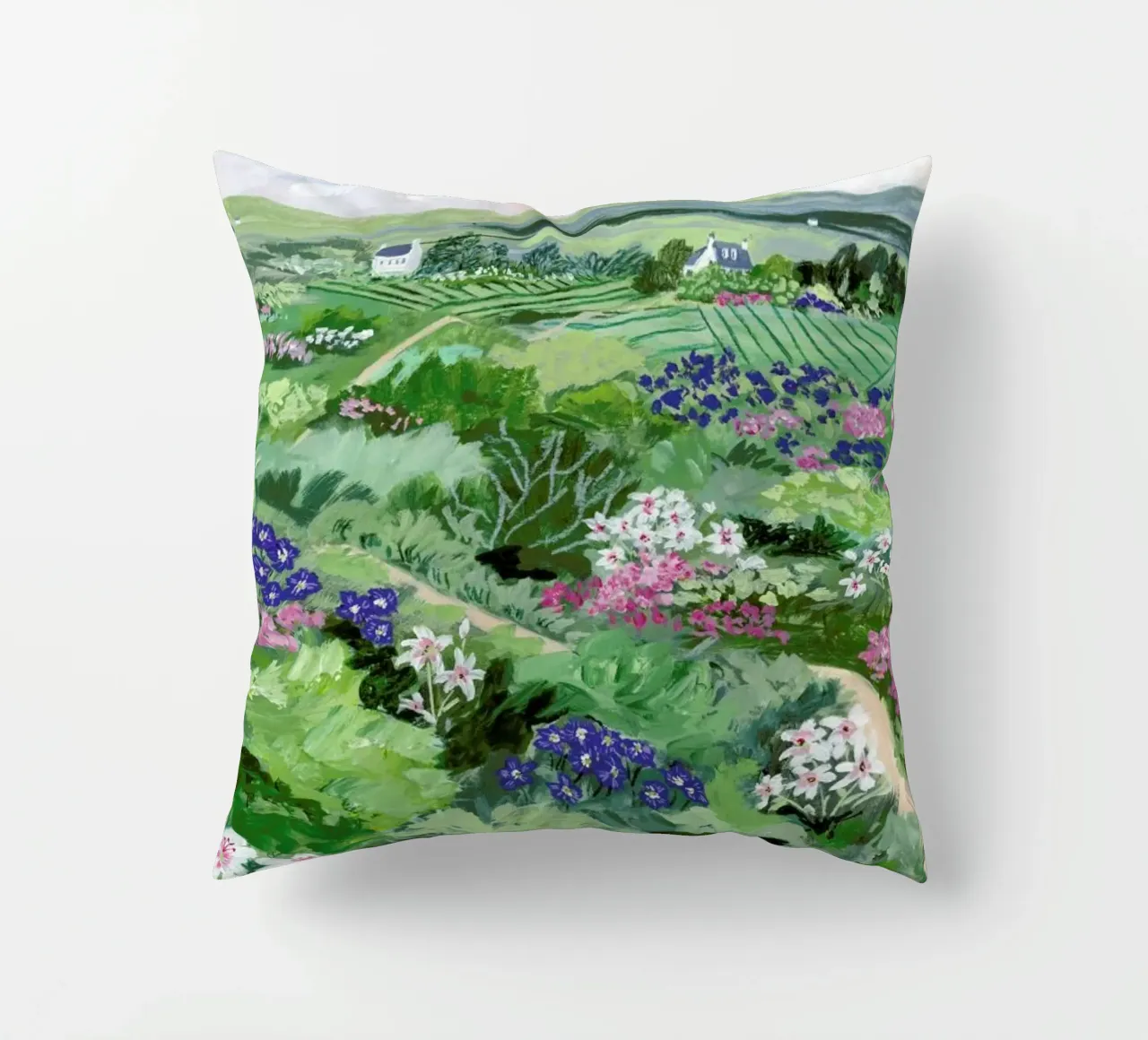 Irish Landscape coussin de Sarah Gesek