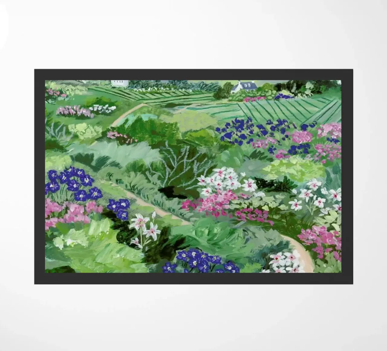 Irish Landscape doormat by Sarah Gesek