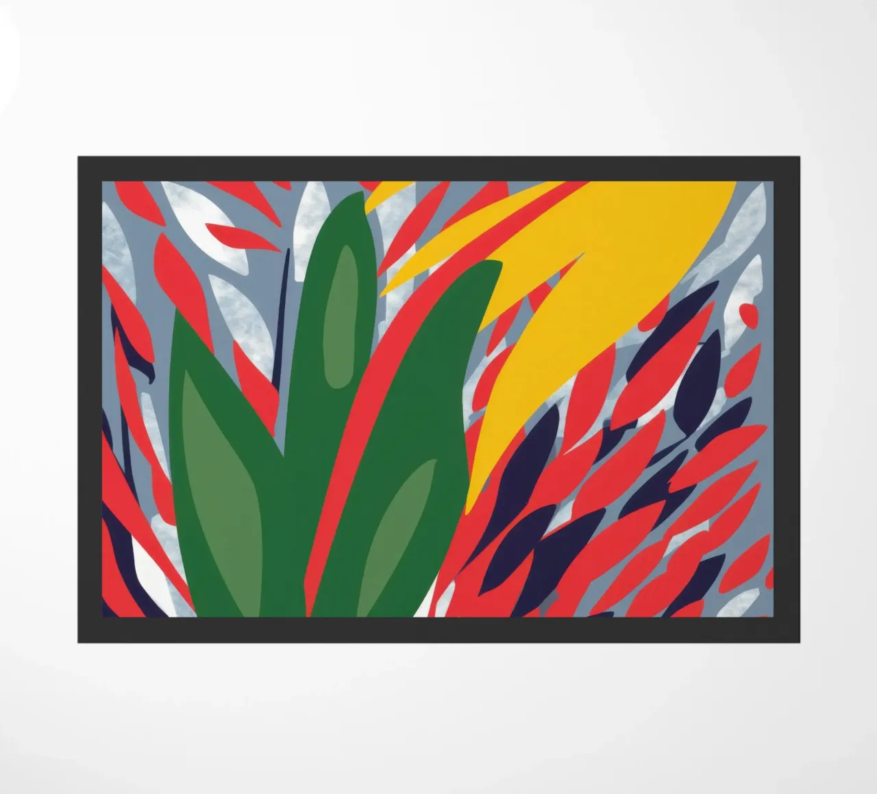 Abstracto Botánico Blaze felpudo de Arcane Lines