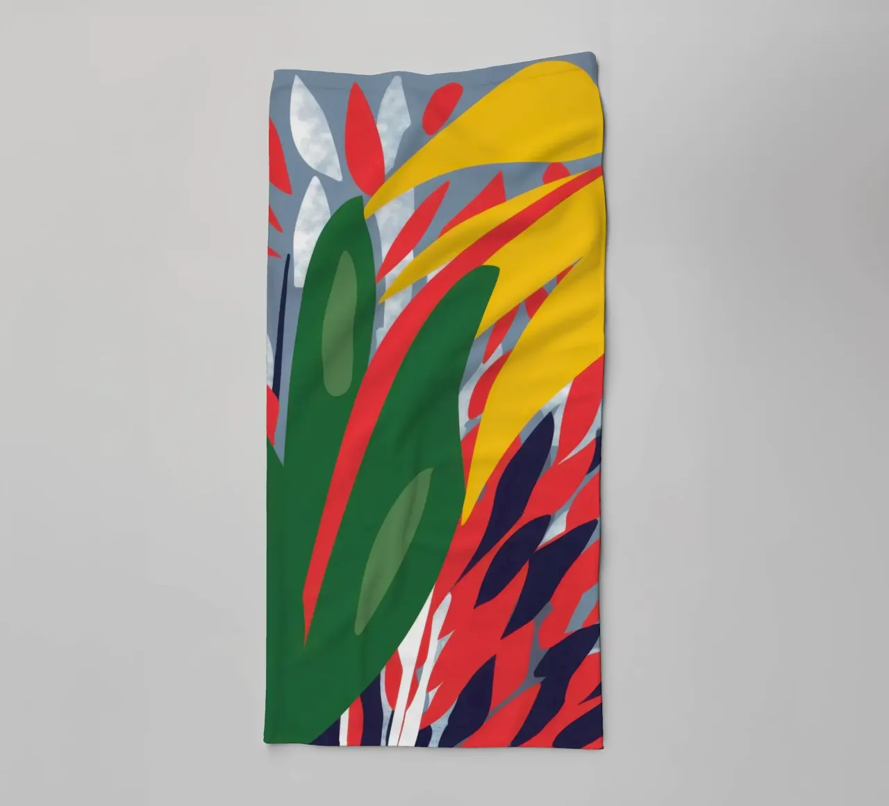 Abstract Botanical Blaze towel by Arcane Lines