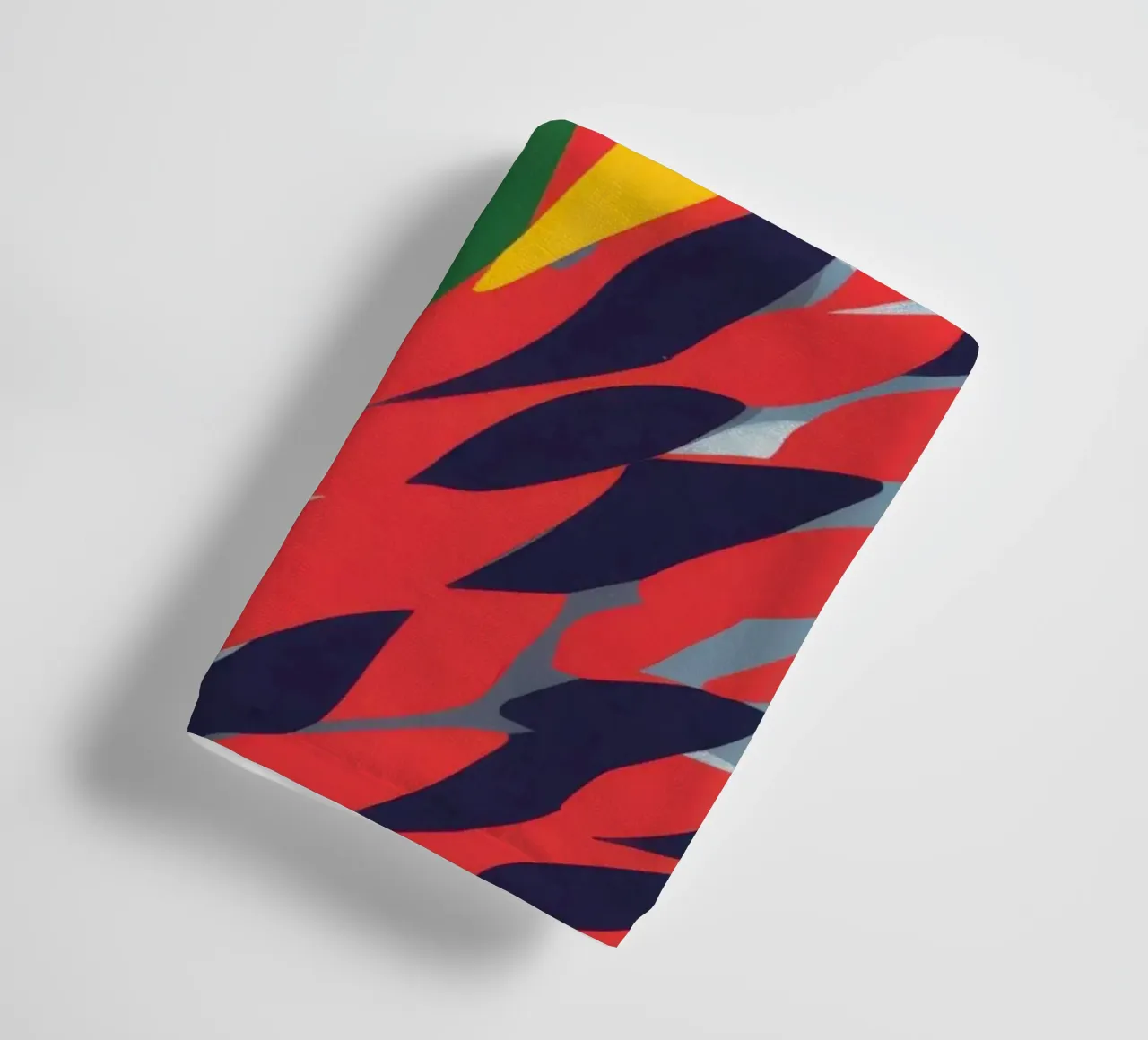 Abstract Botanical Blaze towel by Arcane Lines
