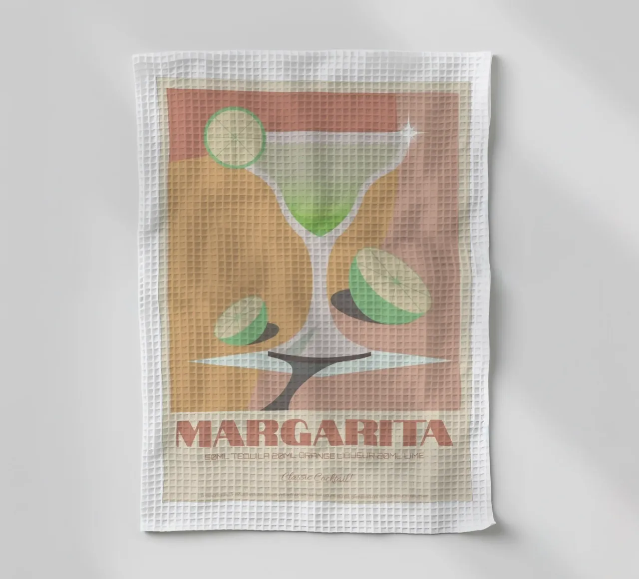 Sirop glacé Margarita torchon de Cocktail Drink