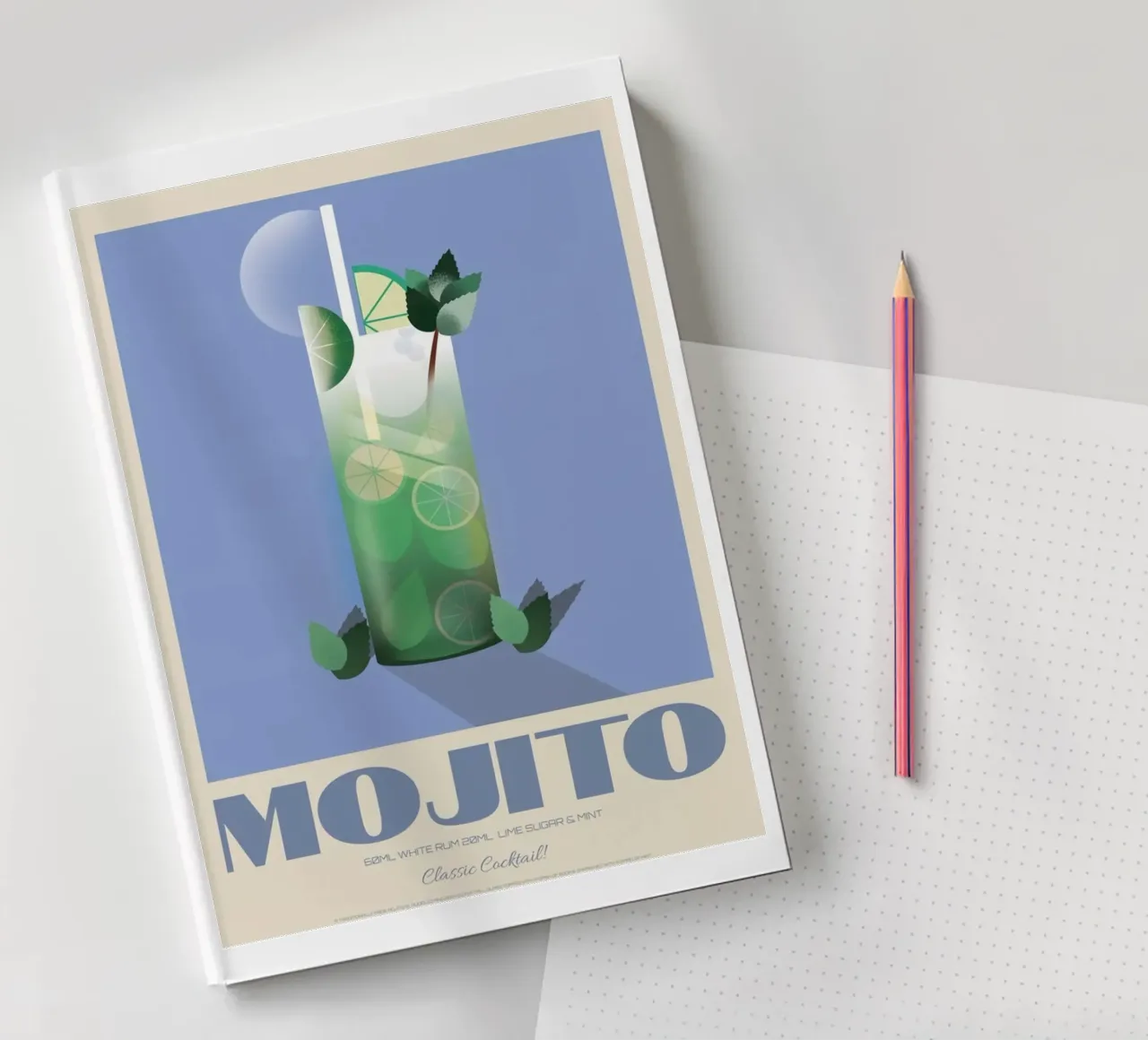 Mojito Classic notebook by Cocktail Drink