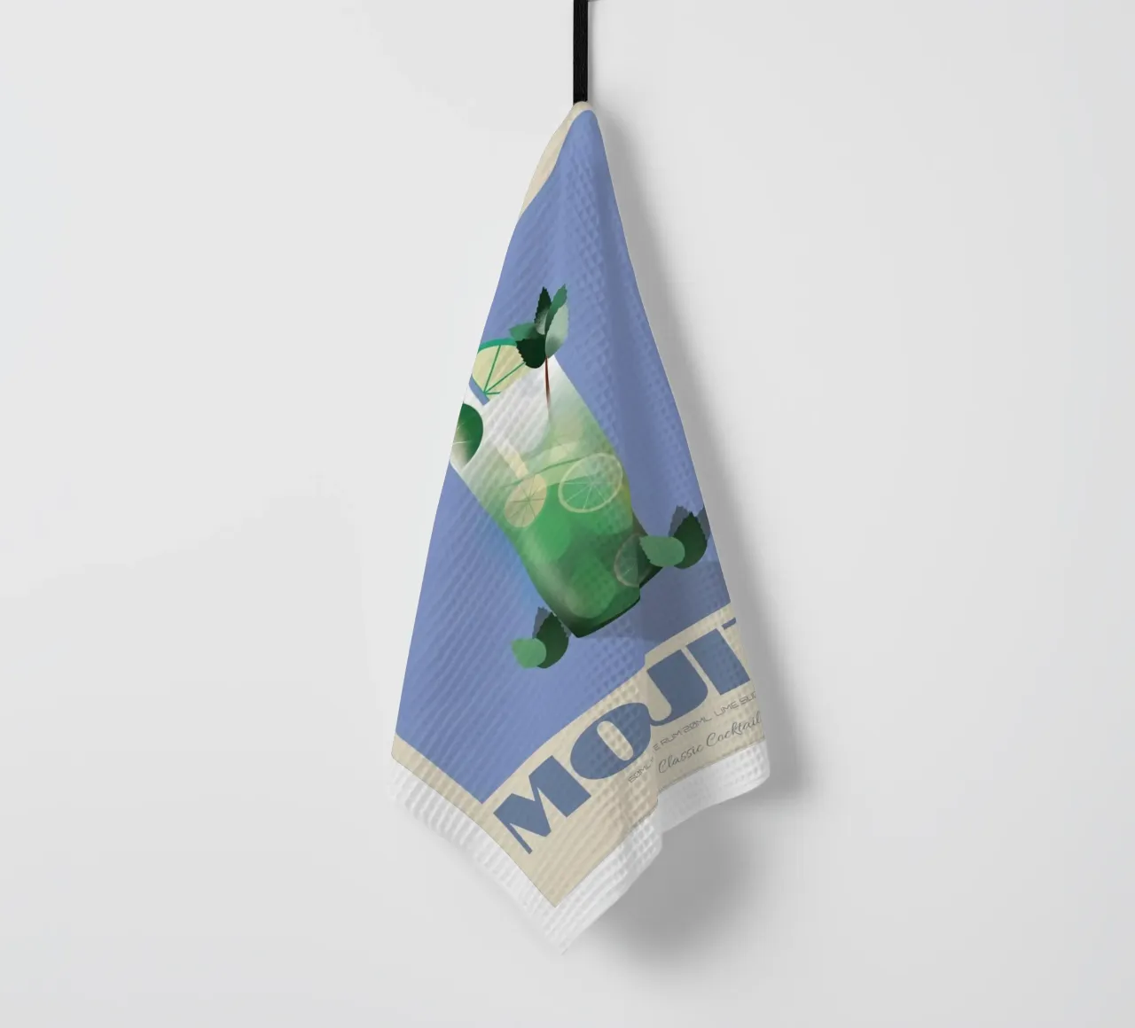 Mojito classique torchon de Cocktail Drink