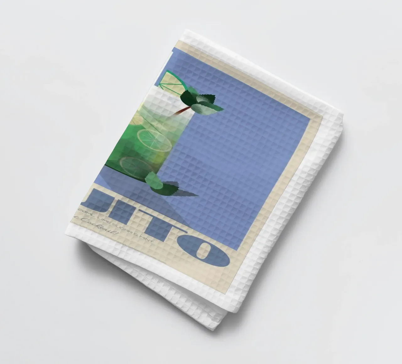 Mojito classique torchon de Cocktail Drink