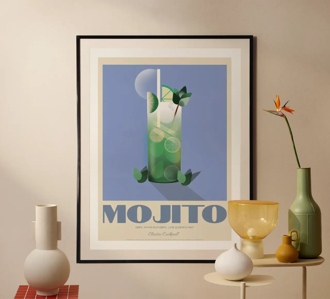 Mojito Classic carta hahnemühle da Cocktail Drink