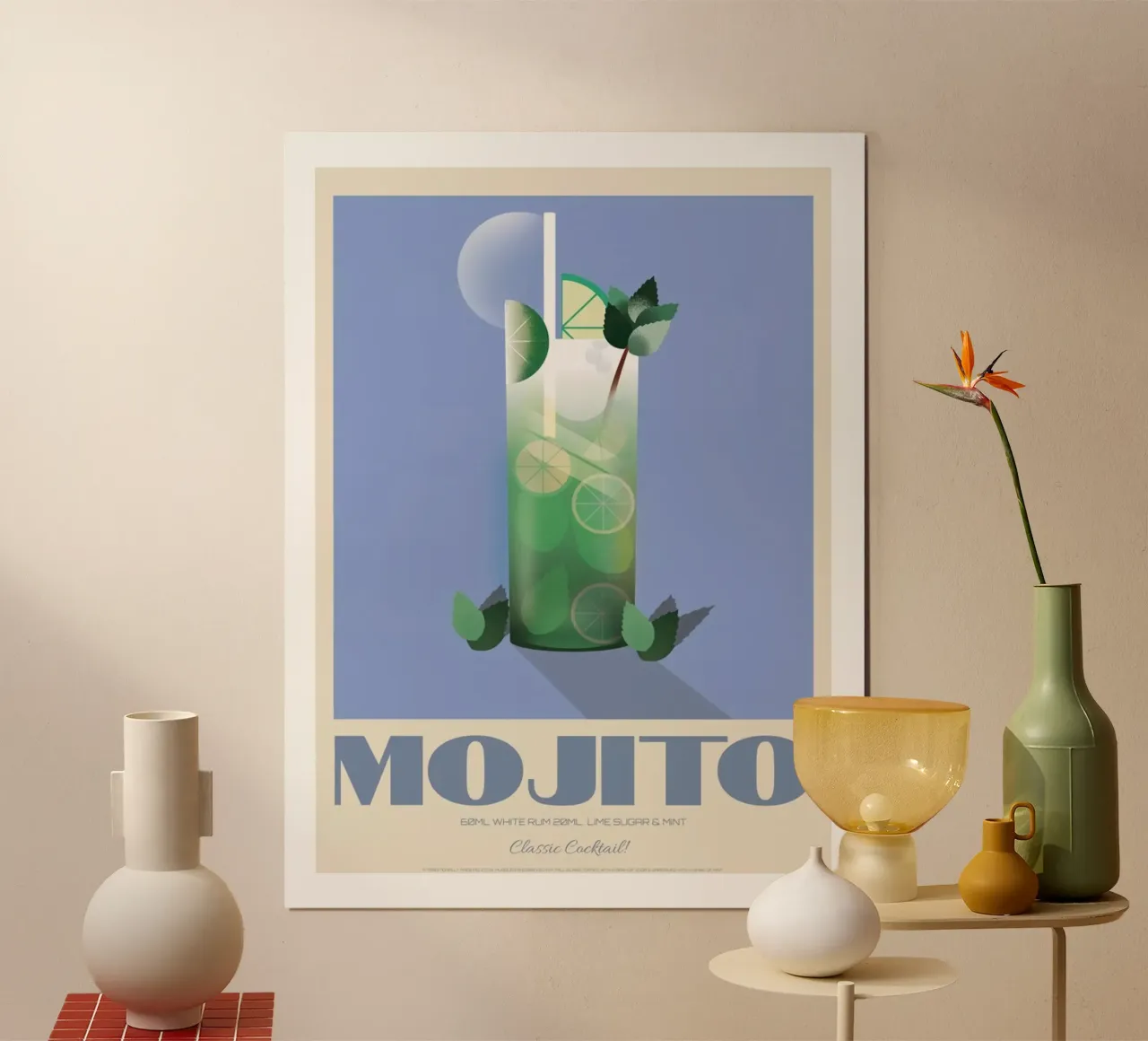 Mojito Classic carta hahnemühle da Cocktail Drink