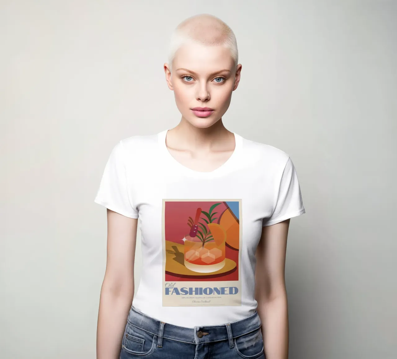 Fashioned Drink eisgekühlt Frauen T-Shirt von Cocktail Drink