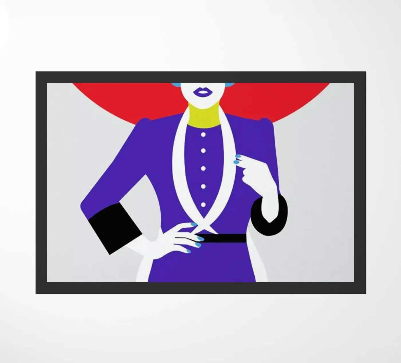 Ofelia Blue Lips zerbino da Dignity